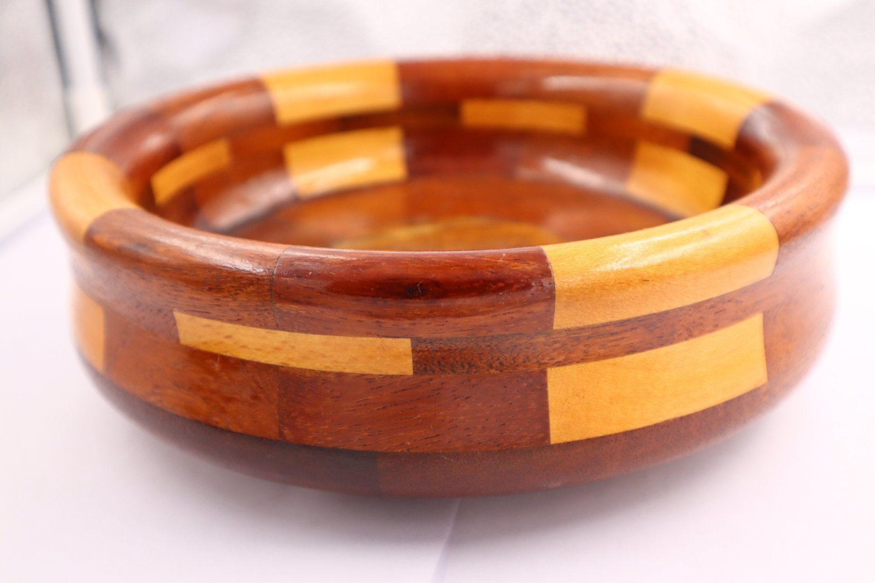 Ciotole: Vintage Holz Schale Schüssel , dick – Usato da Baden venduto da swiss-alps 3