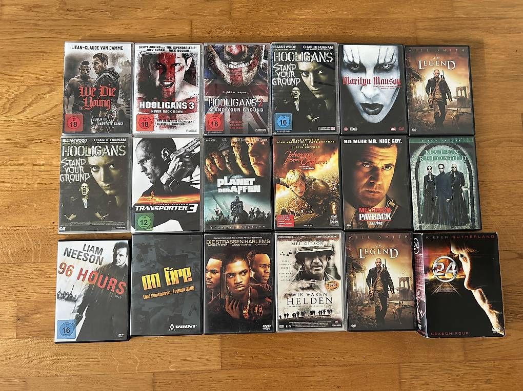 Tutti i DVDs: Diverse DVD & Blu-ray – Usato da Weisslingen venduto da seat_driver 2
