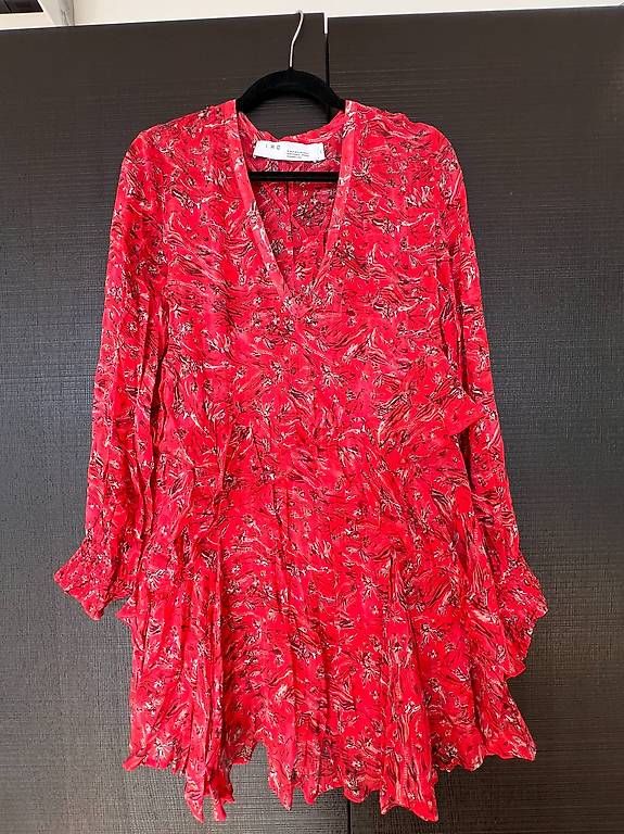 Vestiti: IRO Paris Kleid, Modell Beaumont, Grösse 40 - Rot – Usato da Reinach BL venduto da Tom4142CH 4
