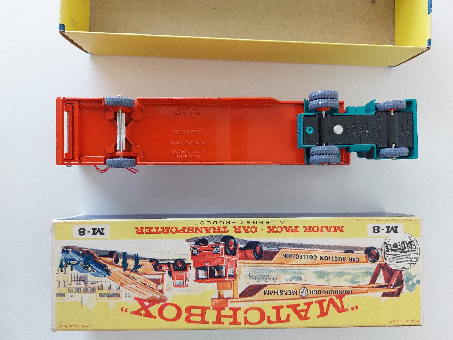 Matchbox Modellautos: Matchbox Major Pack M-8 Autotransporter – Neu und originalverpackt aus Schenkon von Elbarto007 7