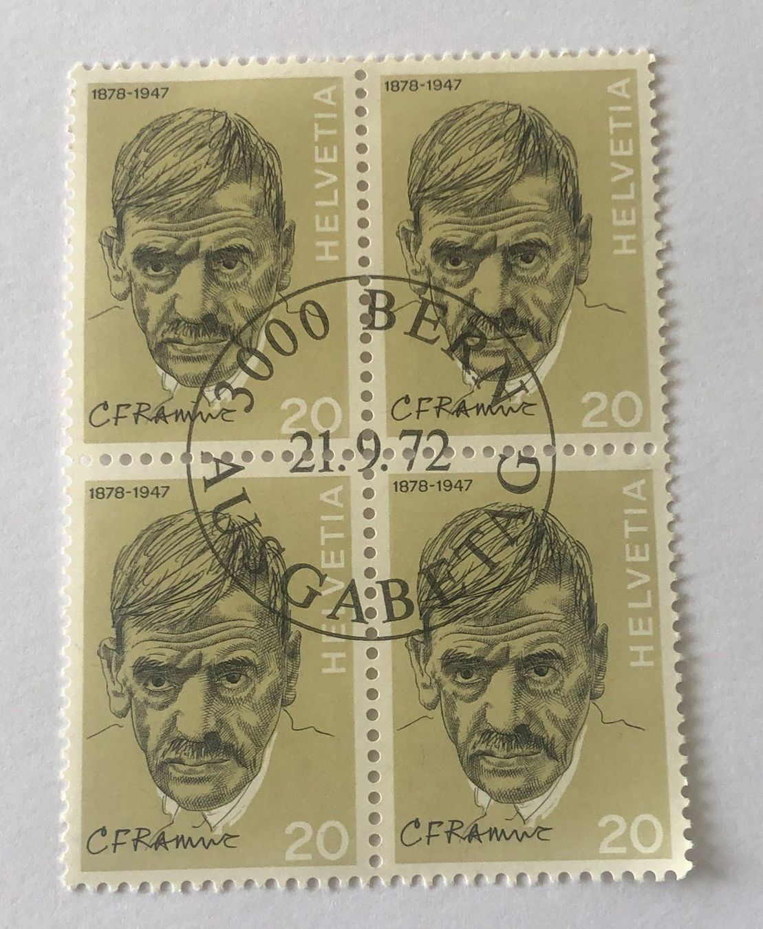Tutti i francobolli: 4 er Block Nr.512 mit Vollstempel – Usato da Aarau venduto da Billa007
