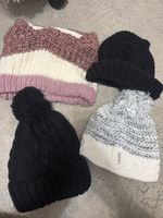 Winter Set: 3 Mützen + 1 Schaal, ideal für die kalte Zeit!