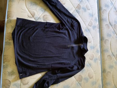 Fouganza Reit-Funktionsshirt elastisch mit verstärkten Ärmel