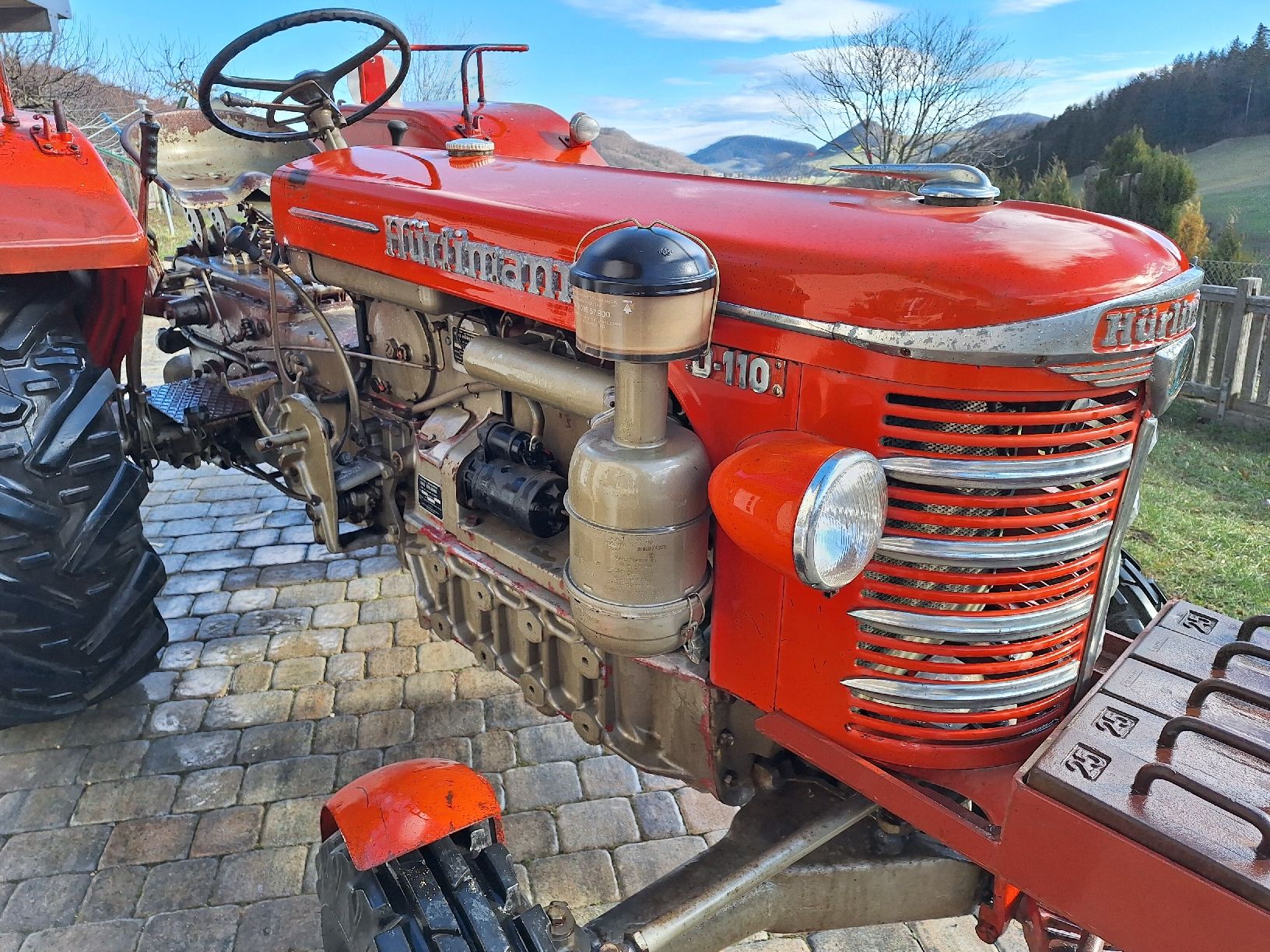 Tracteurs: Hürlimann D 110 Oldtimer Traktor – D'occasion à Eptingen par Bobbl1 5