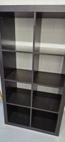 Ikea Kalax schwarz 8 Fächer gebrauchter Zustand