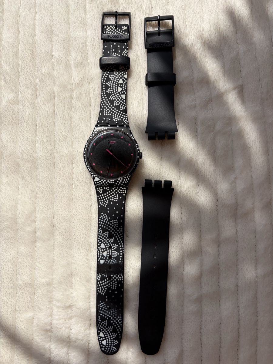 Swatch Orologi: Ältere Swatch New Gent mit Ersatzband – Usato da Möhlin venduto da seerose6 1