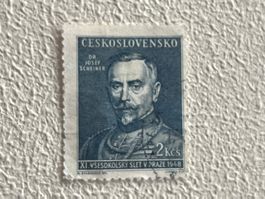 Ceskoslovensko Briefmarke