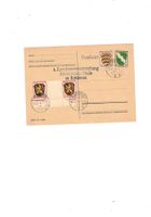 Deutschland französische Zone Briefpost Postkarten so selten