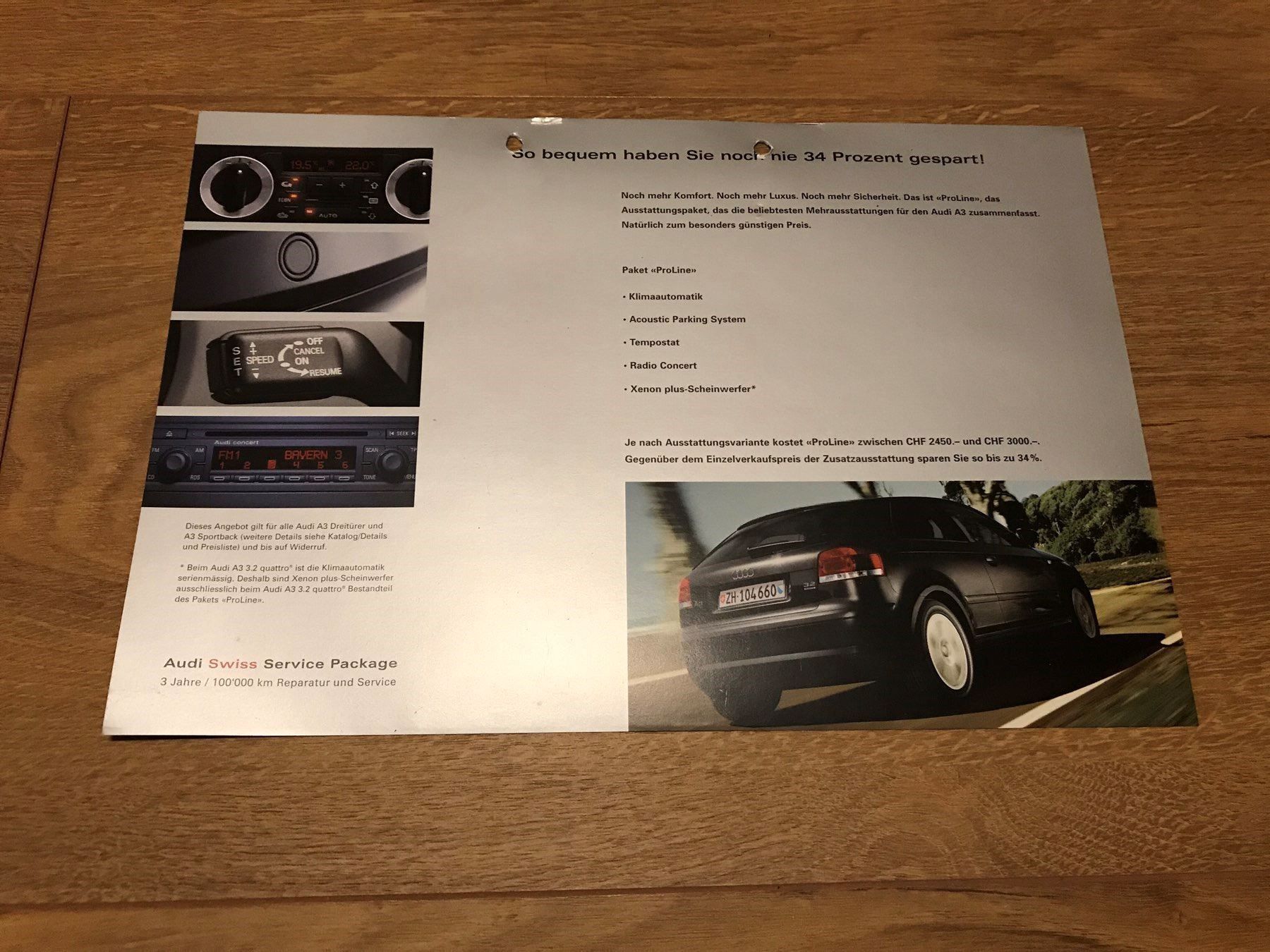 Audi Documenti: Audi A3 ProLine – Usato da Freienstein venduto da Golfbueb 1