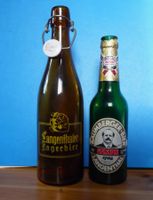 2 Bierflaschen Bier Brauerei Baumberger Langenthal