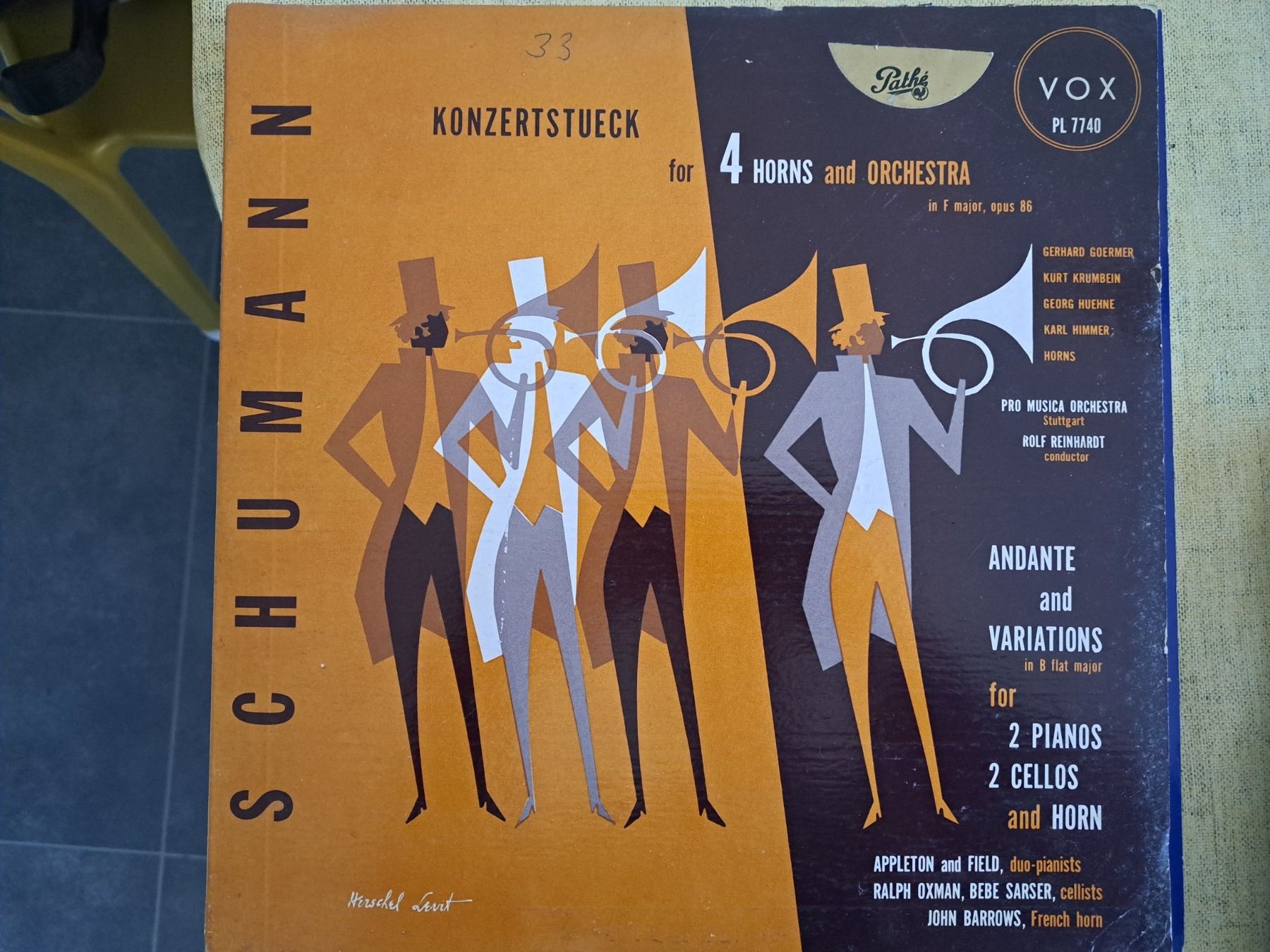 Dischi in vinile: Schumann (LP. Mono) – Usato da Genestrerio venduto da TheMad