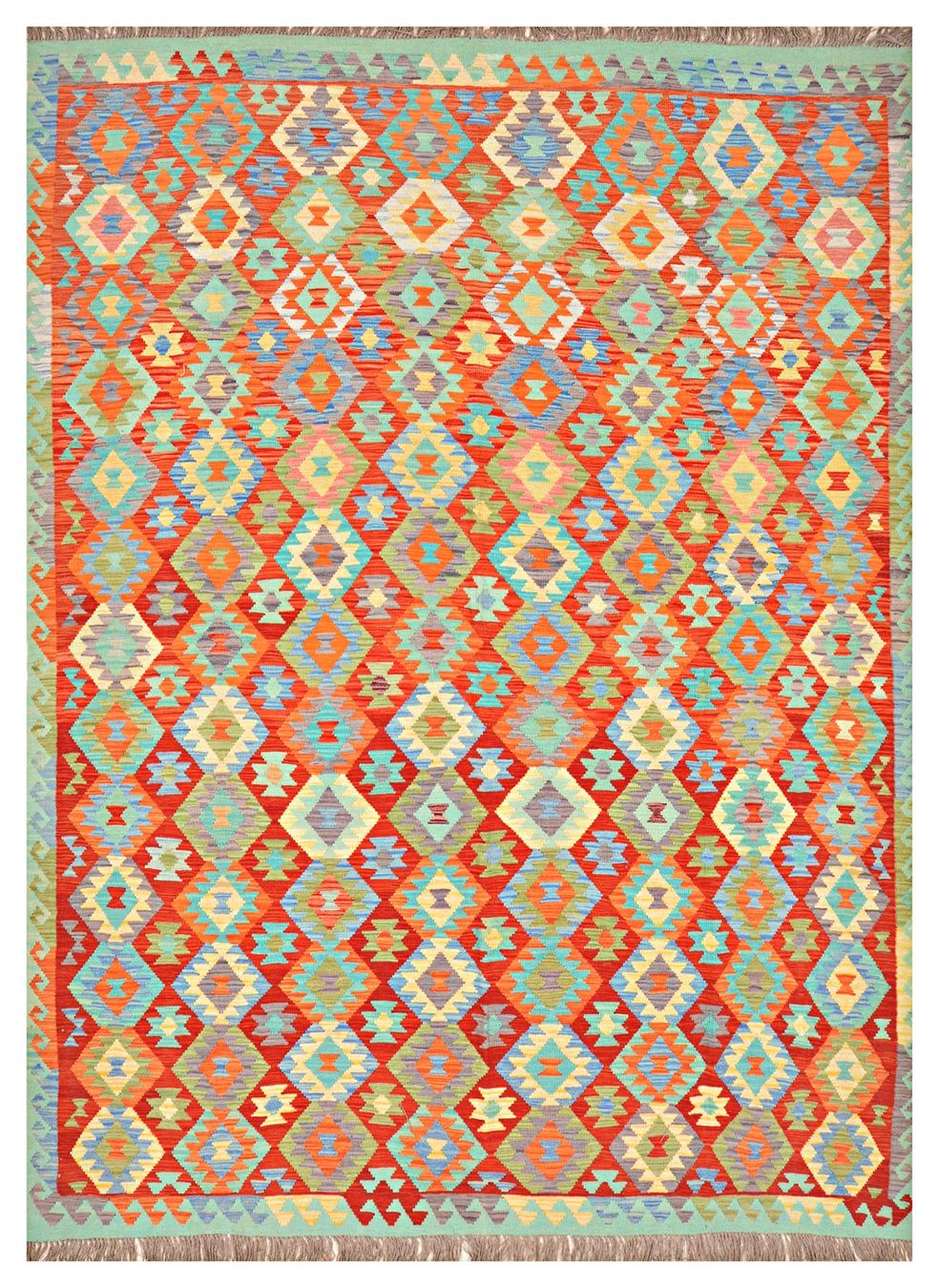 Kelim Teppiche: Oriente Kelim Teppich 345x250 cm – Neu und originalverpackt aus Lahore von Fairways79 8