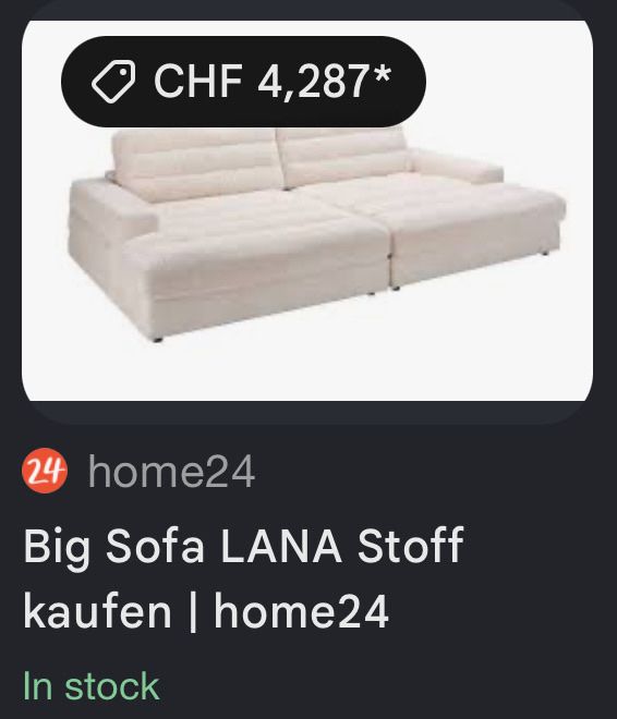 Divani: Kawola Lana Ecksofa Hellgrau von Home 24 – Usato da Fehraltorf venduto da Sofalab.swiss 8