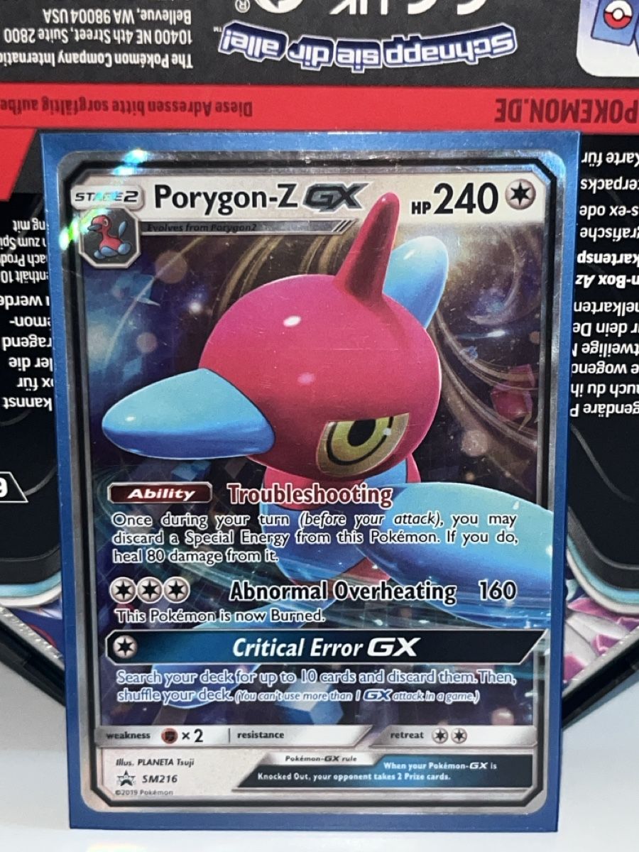 Pokémon Carte collezionabili: Porygon-Z gx – Nuovo (secondo la descrizione) da Zürich venduto da ame_f9rx