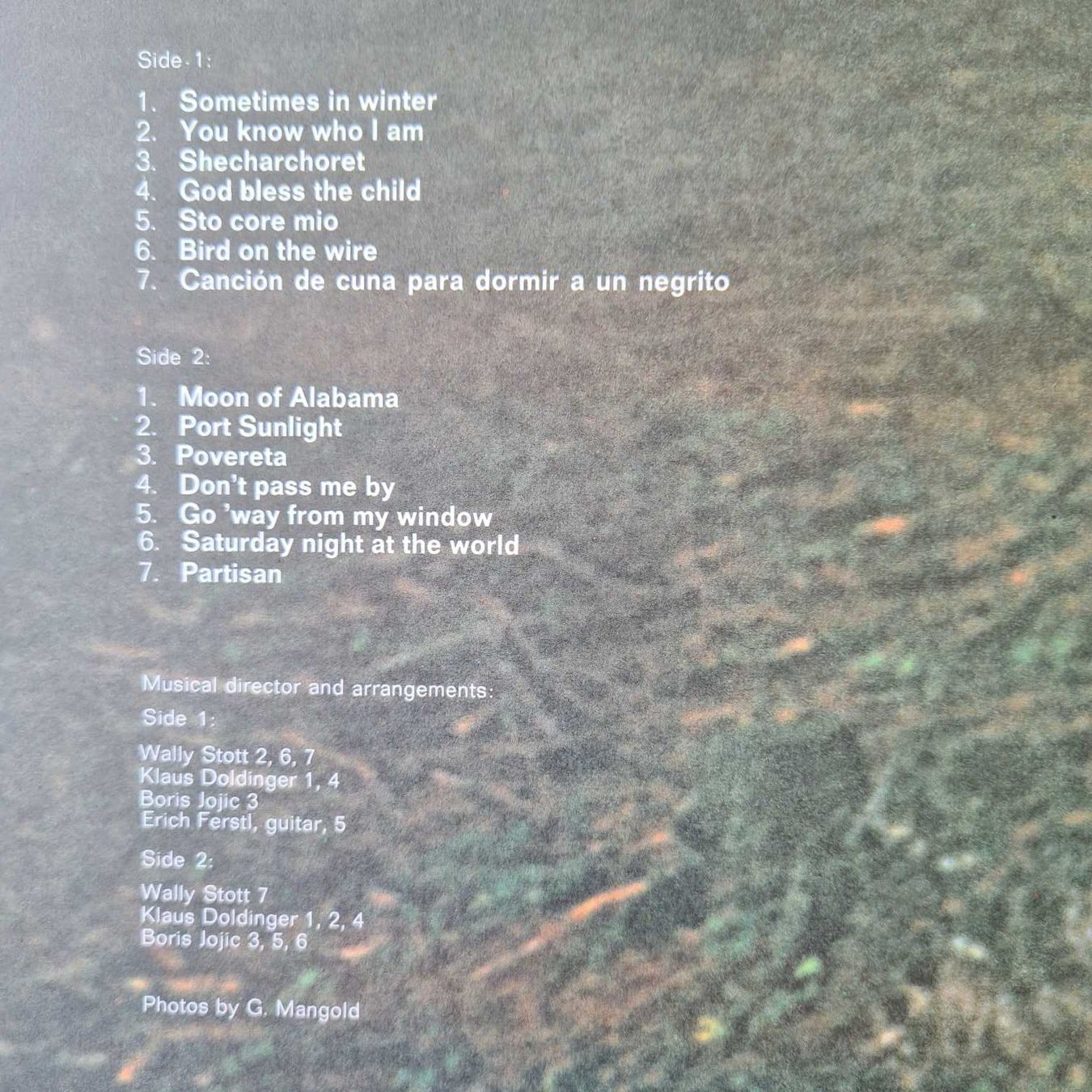 Dischi in vinile: LP - Esther Ofarim – Usato da Basel venduto da Solarbebop 2