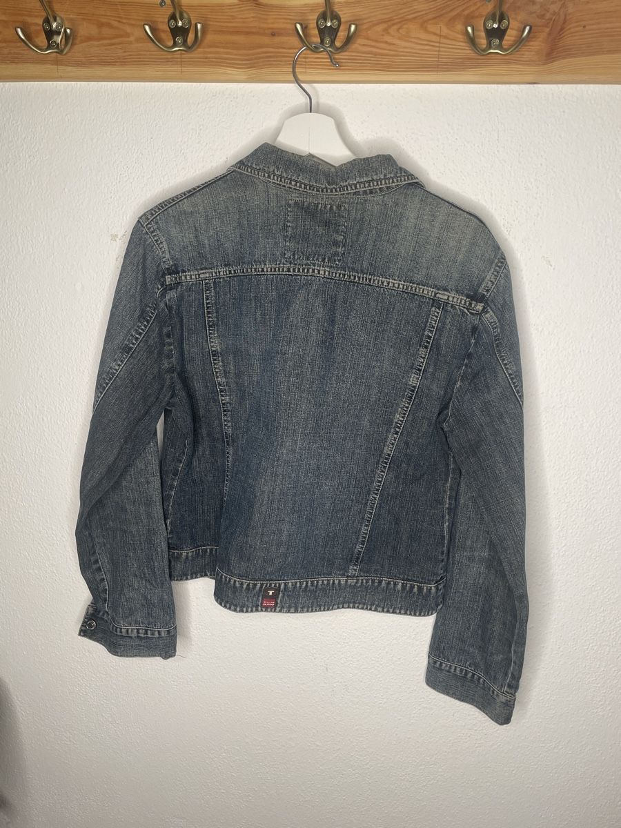 Tom Tailor Giacche: Jacke Jeans Tom Taylor Blu Navy – Usato da Capolago venduto da LA.BOTTEGA 1