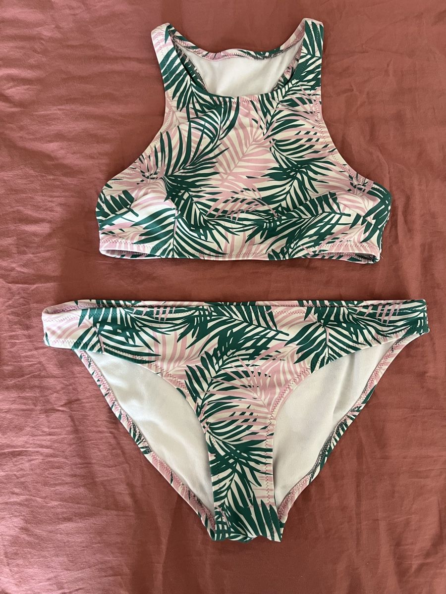 Costumi da bagno & Bikini: Bikini Twintip mit Palmenmuster Grösse S – Usato da Frauenfeld venduto da heyLani