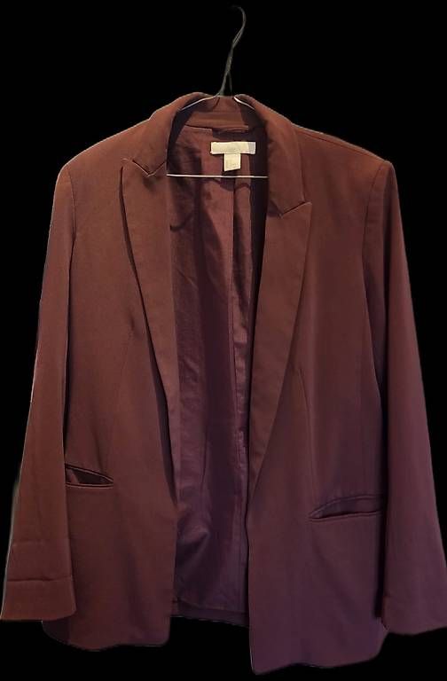 Jacken: Dunkelroter Blazer Grösse S/36 – Gebraucht aus Zürich von denise_g