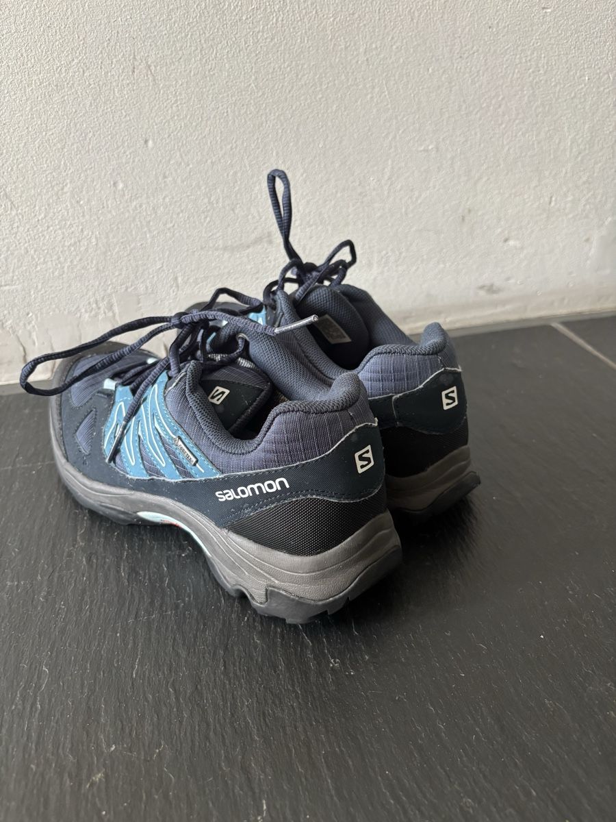Salomon Herrenschuhe: Salomon Wanderschuhe blau Grösse 41.5  Zustand – Gebraucht aus Winterthur von leo_ejl 1