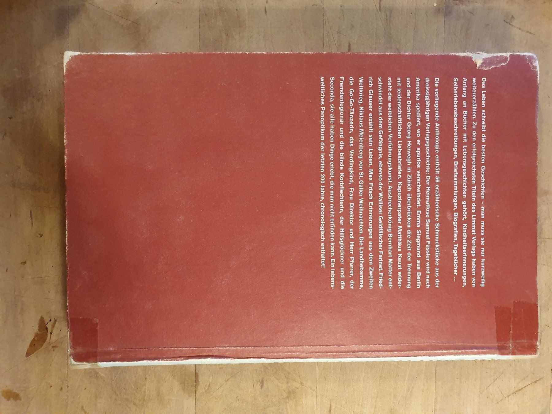 Libri: Mein Leben und ich Limmat – Usato da Zürich venduto da loosebone 6
