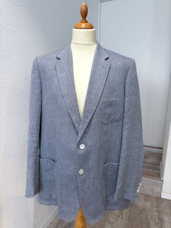 M&S Collection Best of British Sakko – Moon Wool & Linen 54