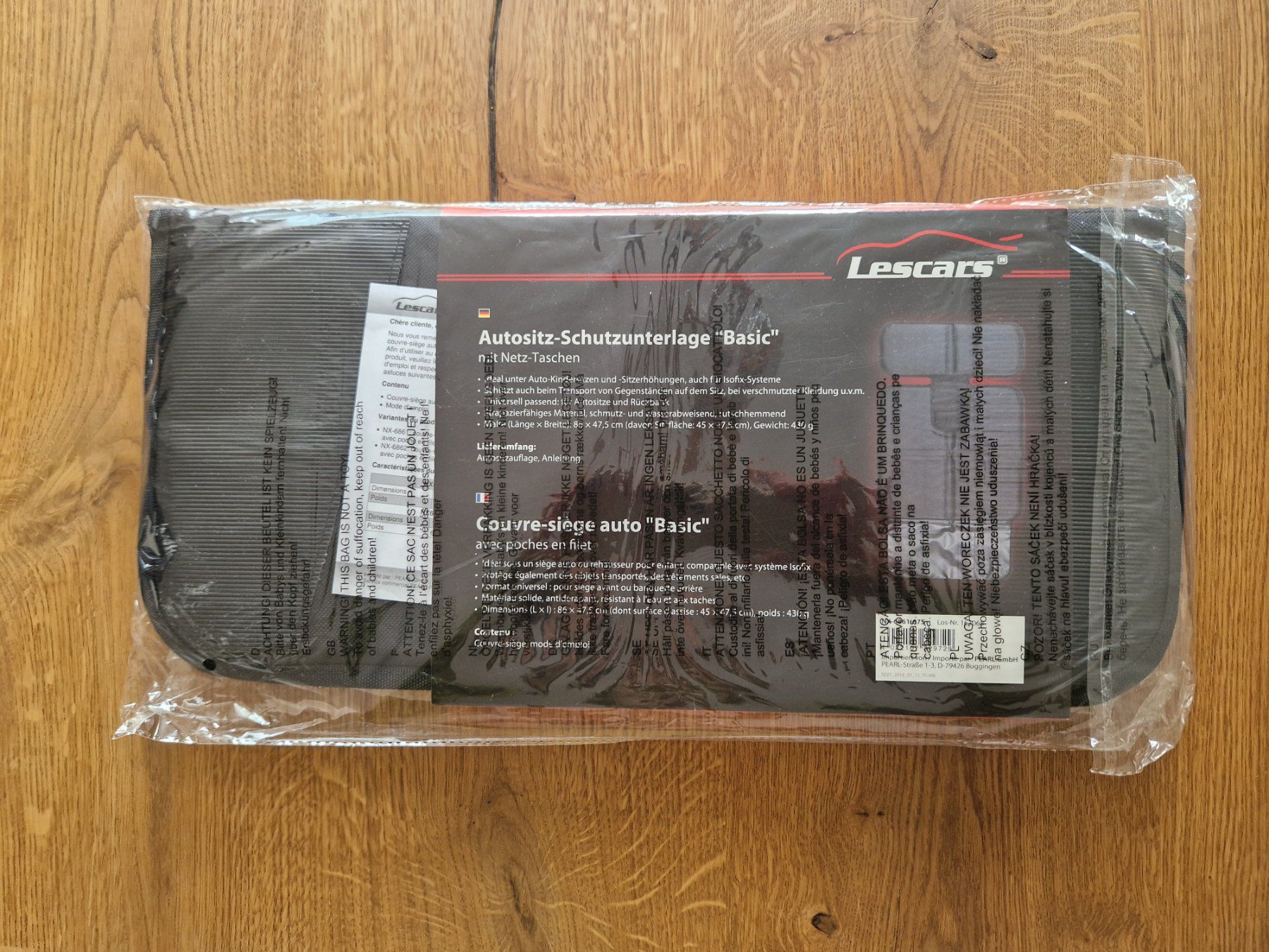 Seggiolini per auto: ***Lescars Kindersitz-Unterlage "Basic"*** – Nuovo e nell'imballaggio originale da Gattikon venduto da psailer 5