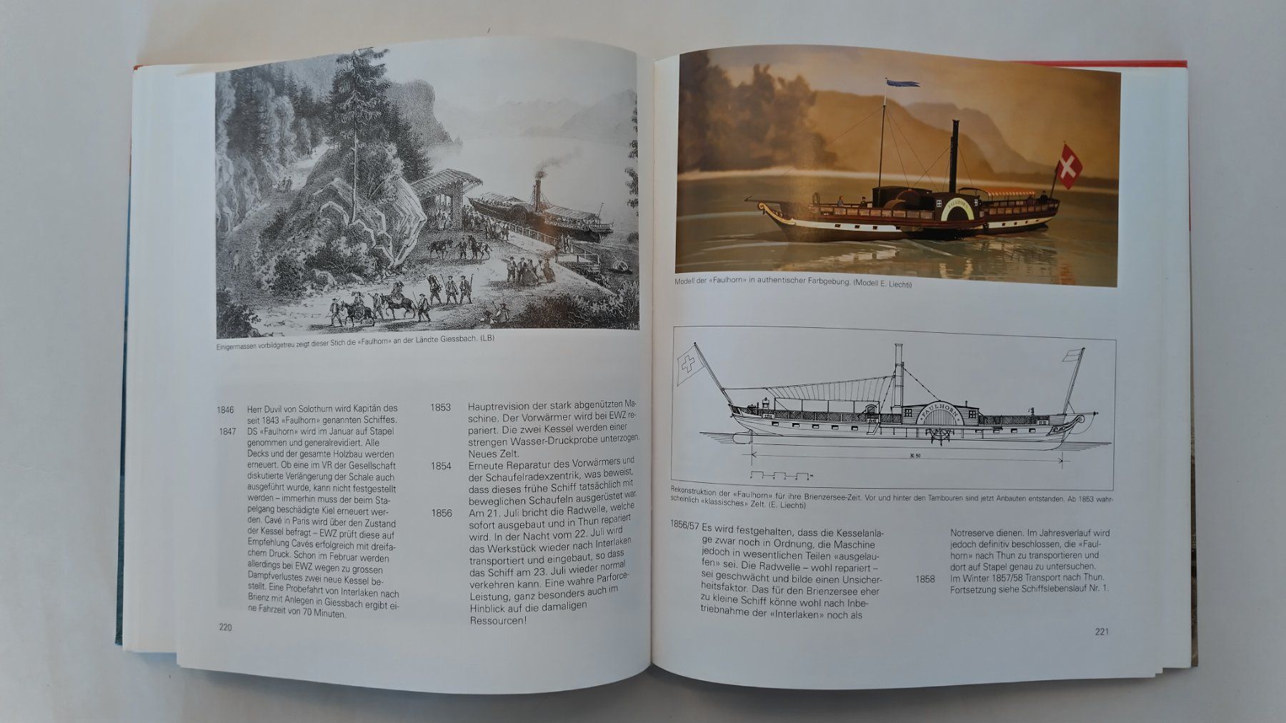 Bücher: Schiffe Buch / Geschichte der Schifffahrt - Thunersee Brienz – Gebraucht aus Bellach von JingleJerry 9