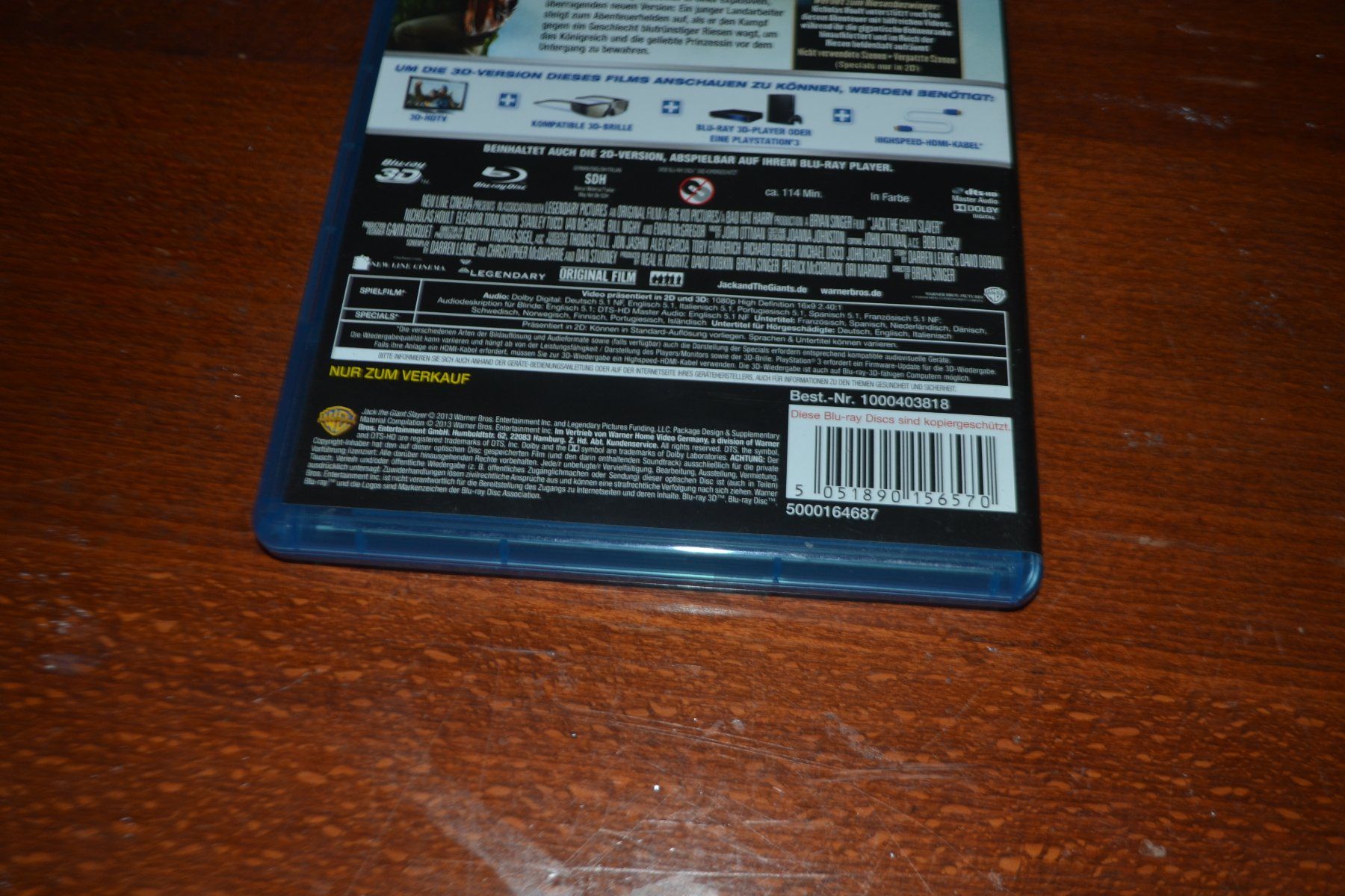 Tutti i DVDs: Jack and the Giants in 2D/3D – Usato da Laupen ZH venduto da chefdom 1
