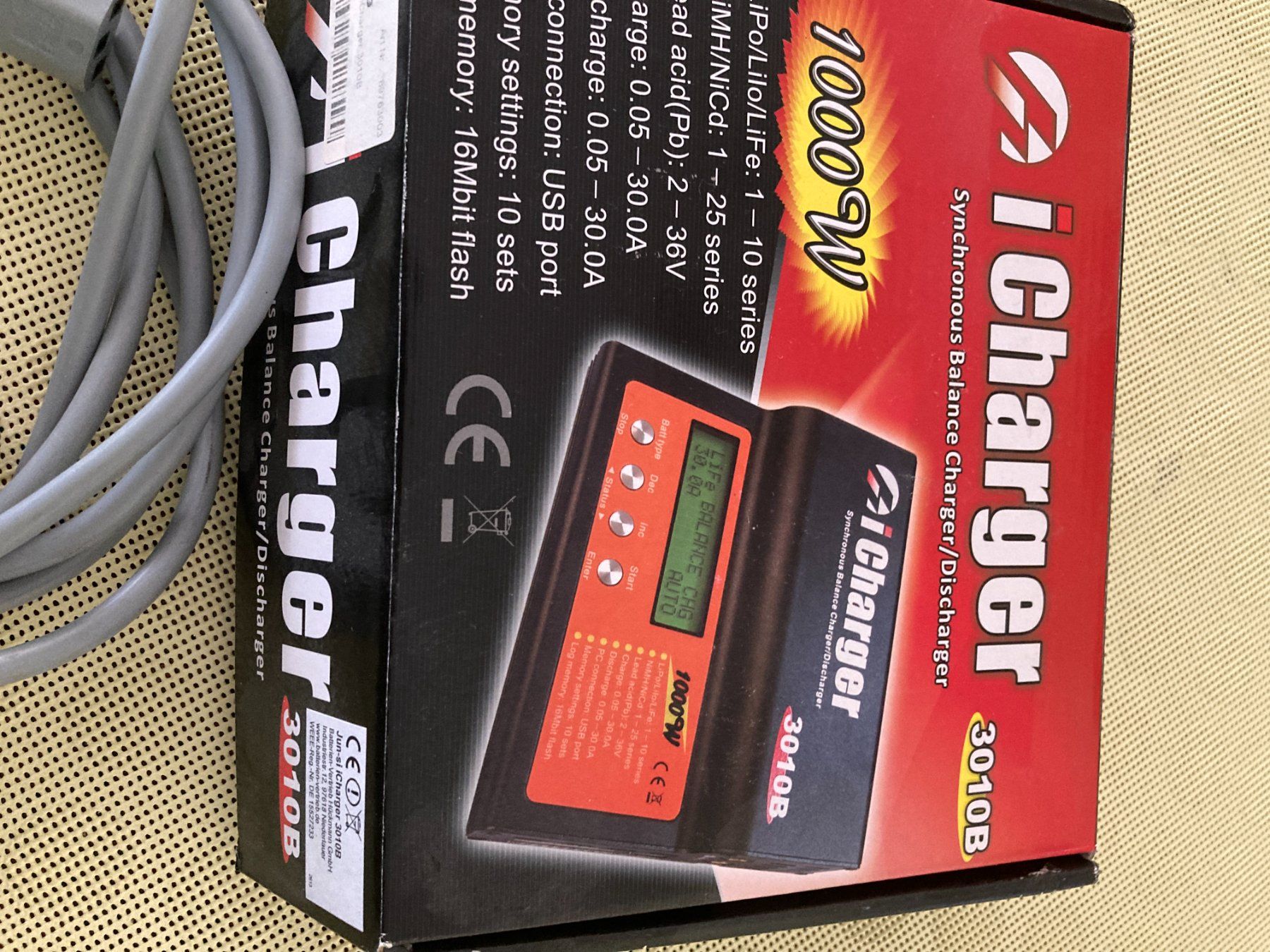 Akkus, Ladegeräte & Netzgeräte: iCharger 3010B LiPo Ladegerät 1000 Watt – Gebraucht aus Tagelswangen von Harubi2 1