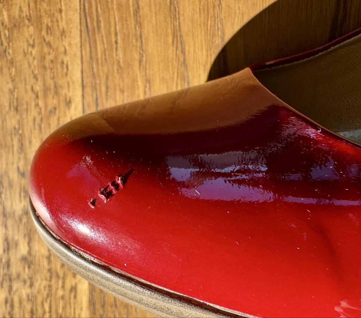 Gabor Scarpe da donna: Gabor Pumps, Gr. 37.5 - 38, rot, Lackleder – Usato da Glattpark (Opfikon) venduto da marionsch 3