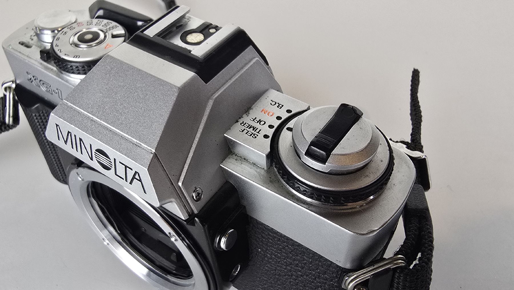 Minolta Kamera: Minolta XG-1 – Defekt aus Arbon von Evathefirst 2