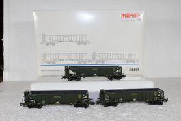 Märklin 46801 Wagen-Set Kohlentrichterwagen OOt K.Bay.Sts.B.
