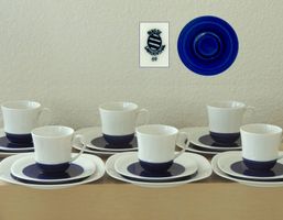 Servie à dessert vintage en porcelaine, Langenthal, 1969