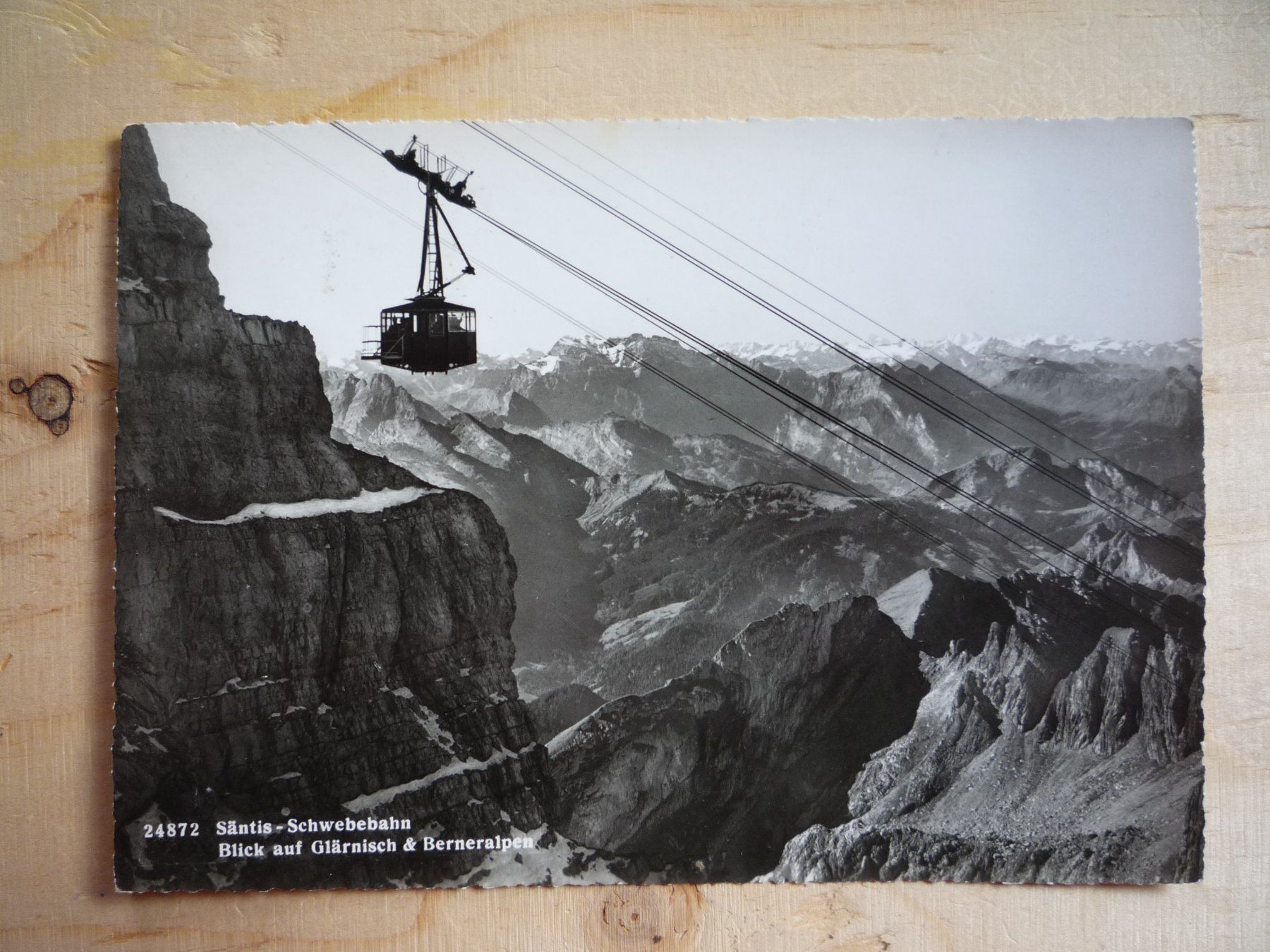 Ansichtskarten: Säntis-Schwebebahn, 24872 – Gebraucht aus Rieden SG von Brockehuesli
