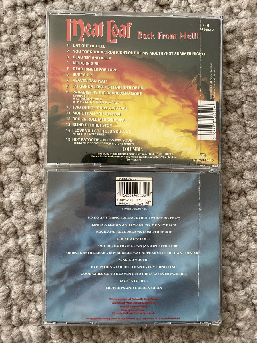 CD: 2x Meat Loaf – Usato da Reinach AG venduto da trigger7811 1
