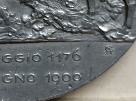 Medaillen: Italia - Pontida - Legnano - 1176 - 1900 – Gebraucht aus Sorengo von 74in 5