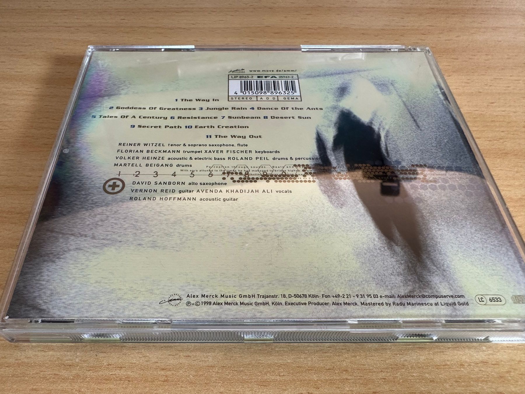 CD: Witzel's Venue – Perceptions – Usato da Rikon im Tösstal venduto da Alpenmutz 1