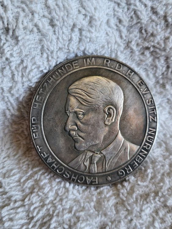 Replik Deutsche Antike Münze Von 1964 - Aus Messing Mit 925er Sterlingsilber-Überzug, Perfekt Zum Sammeln & Verschenken