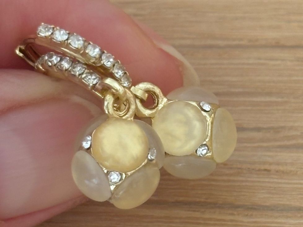 Ohrringe & -stecker: Luxus Elegante Ohrstecker  Goldenfarben – Neu (gemäss Beschreibung) aus Biel-Bienne von Roserosse13 3