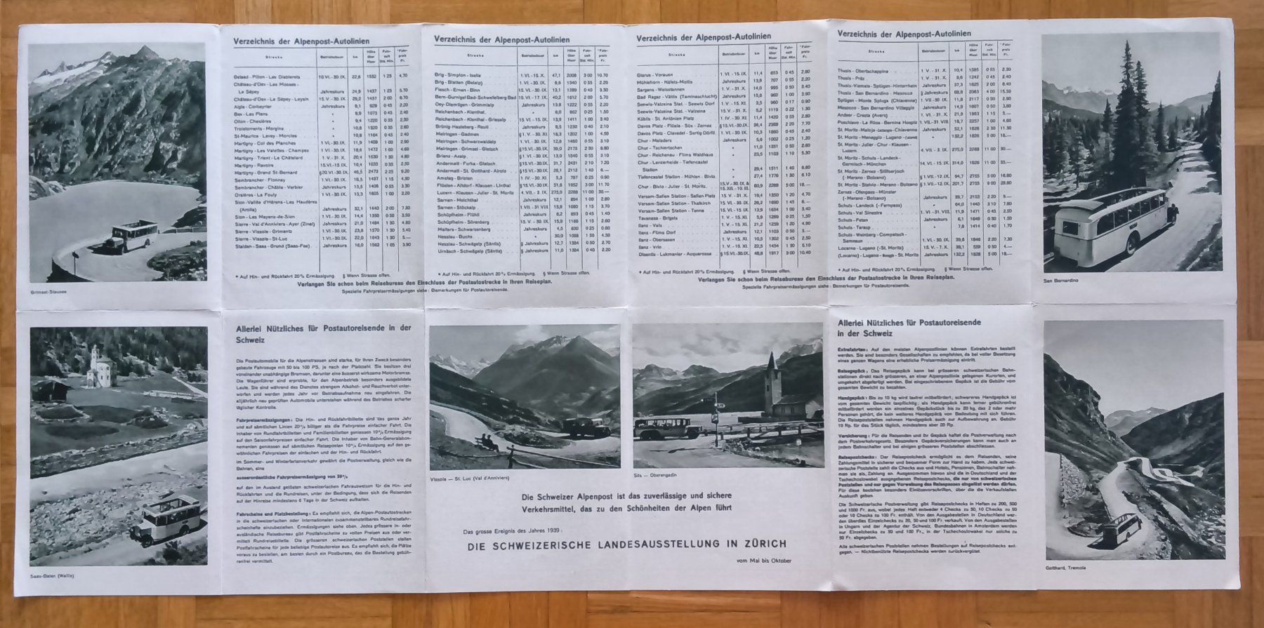 Documenti: SCHWEIZER Alpenposten Sommer 1939 – Usato da Hallau venduto da histoiremerveilleuse 3