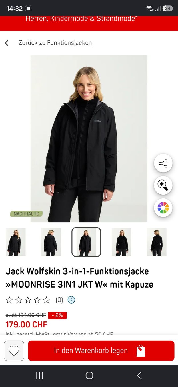Giacche: Jacke (Jacke Wolfskin) – Usato da Klingnau venduto da GiiNii95 8