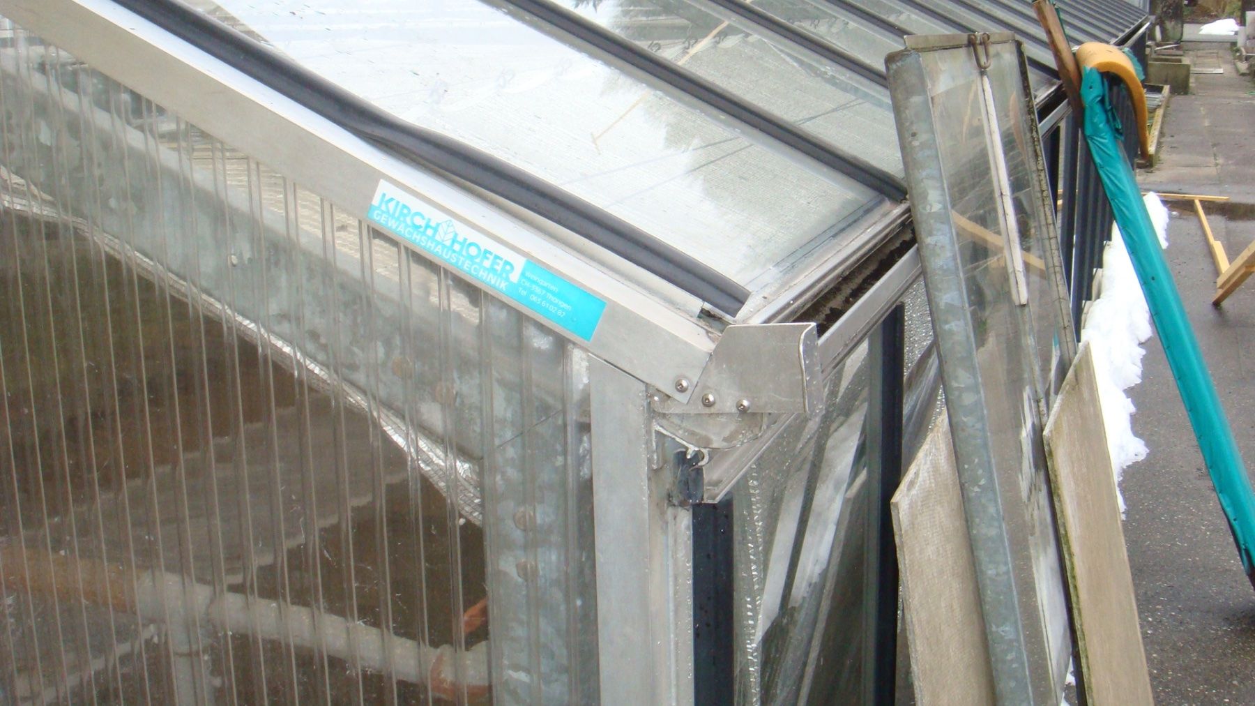 Bicchieri: Treibhaus Kirchhofer 5 x 10 m – Usato da Schangnau venduto da Ananta 4