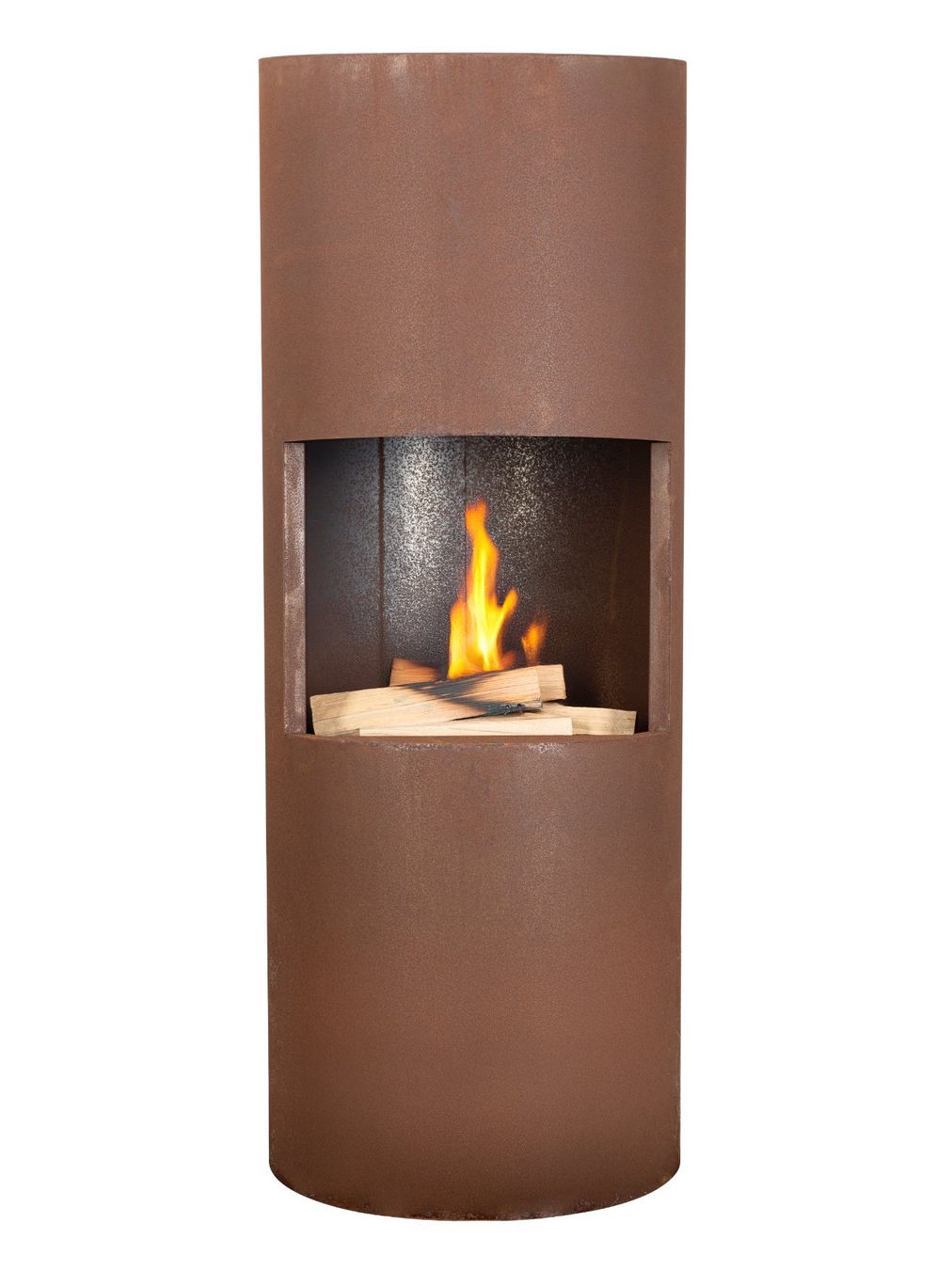 Camini: Cheminée "Cylindro", Rost, Ø 67 x 185cm – Nuovo e nell'imballaggio originale da Triengen venduto da Michele-G 1