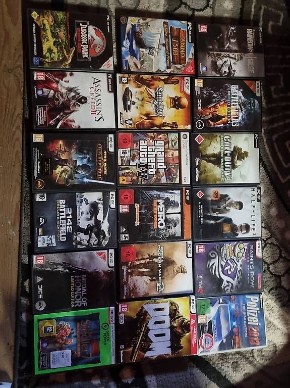 Jeux: 40 Pc Spiele Mix, Gta, Doom, Ac, COD etc. – D'occasion à Zürich par A.R.A
