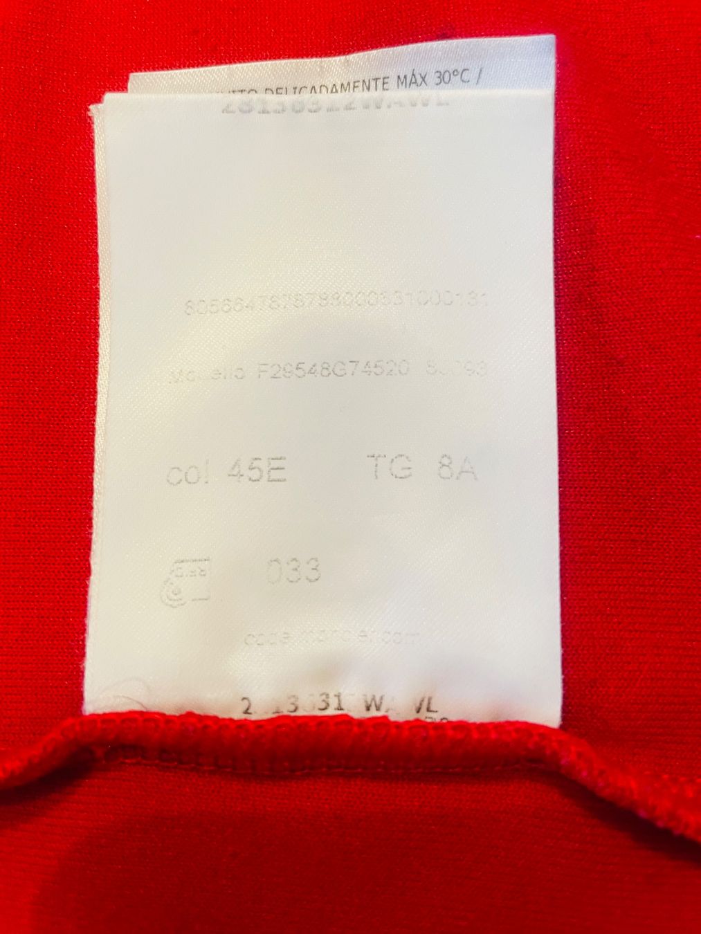 Moncler Giacche & Cappotti: Moncler Fleece Jacke, Rot, Gr. 8 – Usato da St. Gallen venduto da Bt5 2