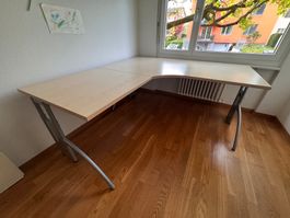 Schreibtisch, Ecktisch