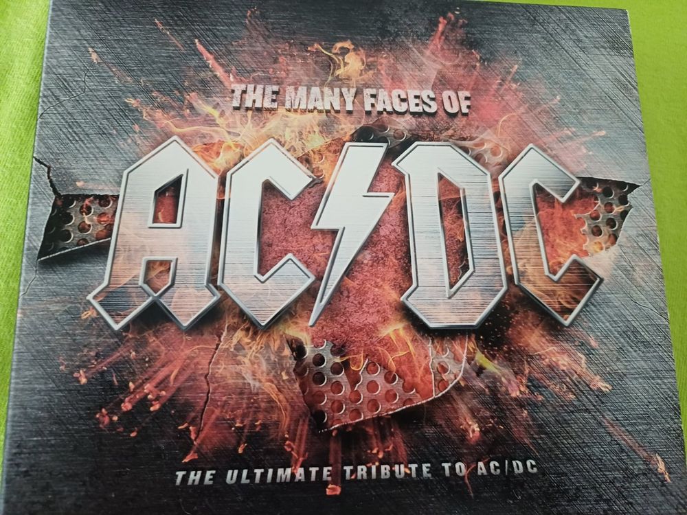 3CD Many Faces OF AC DC Tribut T ( Geordi/ Bon Scott and ) (Gebraucht ...
