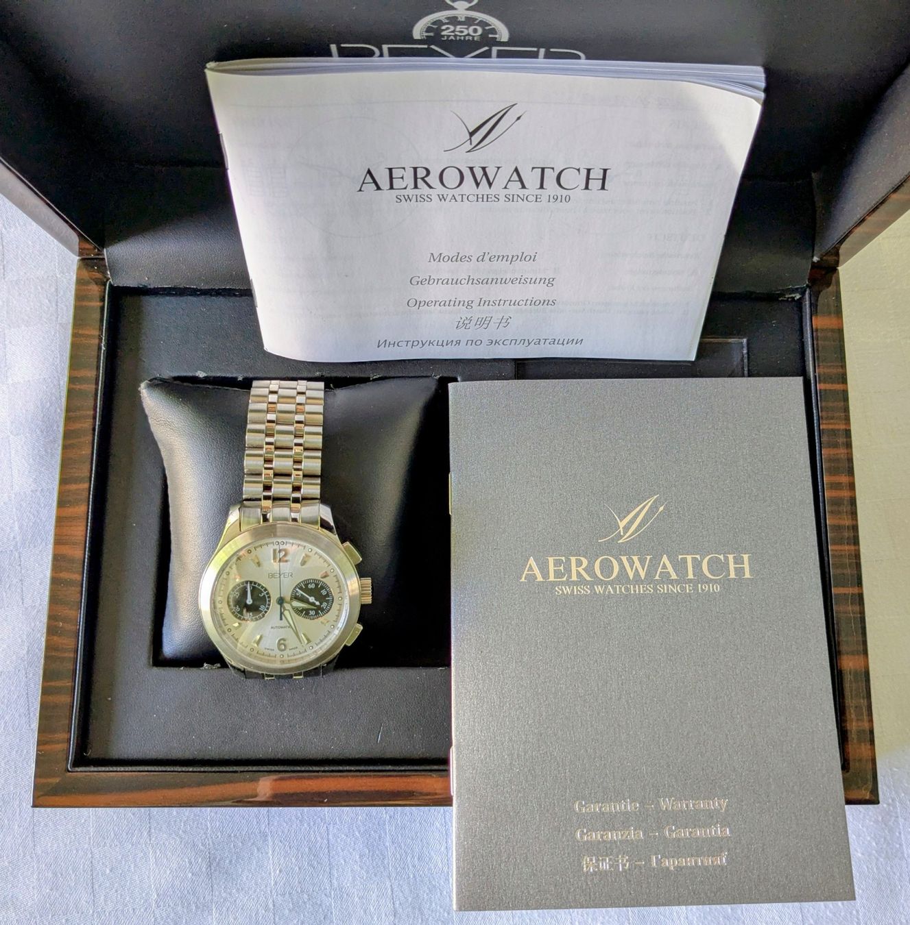 Aerowatch Orologi: Beyer-Uhr (Aerowatch) – Usato da Zürich venduto da hanso-foundation 2