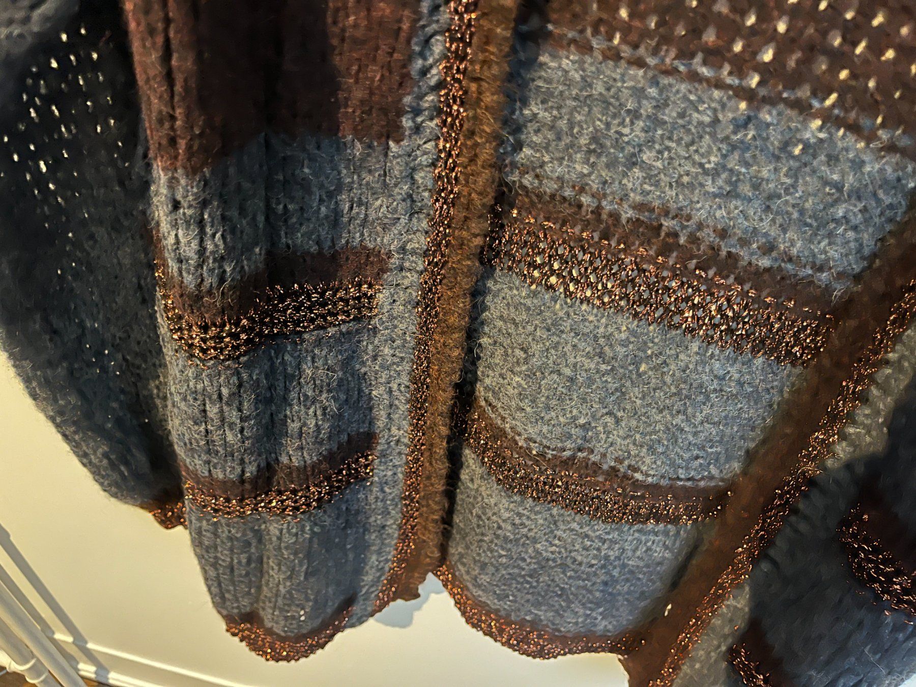 Jacken: LA FÉE DE MARABOUTÉE Cardigan Strickjacke Grobstrick Wolle – Gebraucht aus Zürich von its-love 4