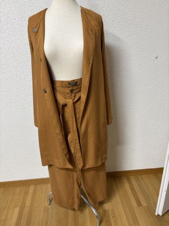 Neuer Nile Hosenanzug, Kurzmantel Hose XS